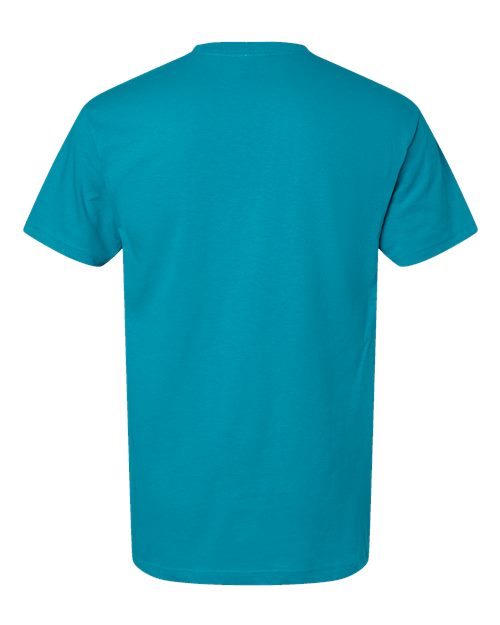 Men's Gold Soft Touch T-Shirt - Tropical Blue