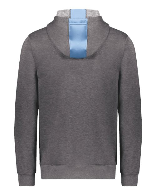 Unisex Eco Revive™ Three-Season Triblend Fleece Hooded Sweatshirt - Columbia Blue/ Carbon Heather