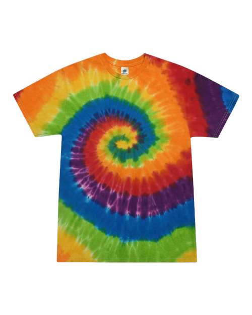 Unisex Multi-Color Tie-Dyed T-Shirt - Prism