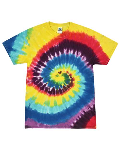 Unisex Multi-Color Tie-Dyed T-Shirt - Carnival