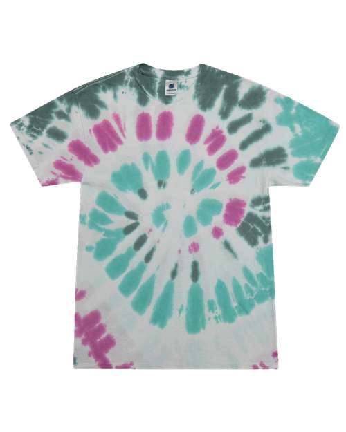 Youth Multi-Color Tie-Dyed T-Shirt - Everglades