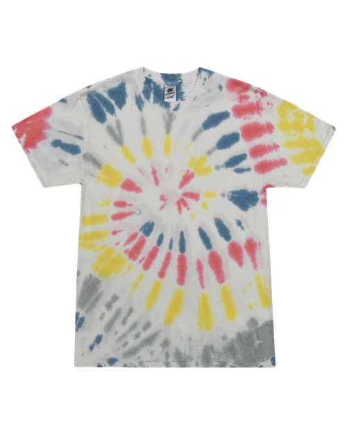 Youth Multi-Color Tie-Dyed T-Shirt - Yellowstone