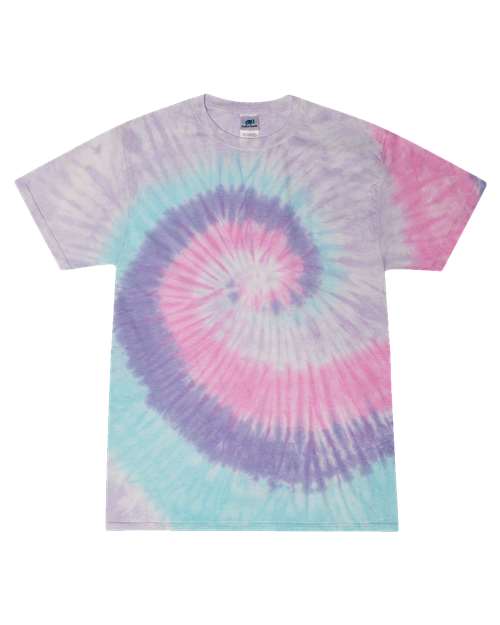 Youth Multi-Color Tie-Dyed T-Shirt - Unicorn