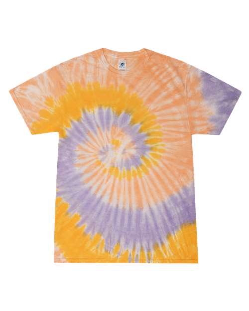 Youth Multi-Color Tie-Dyed T-Shirt - Sunflower