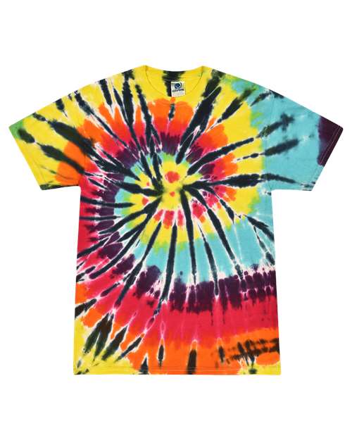 Youth Multi-Color Tie-Dyed T-Shirt - Lava Lamp