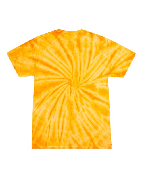 Youth Multi-Color Tie-Dyed T-Shirt - Spider Gold