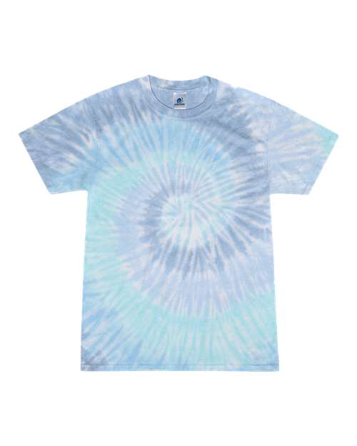 Youth Multi-Color Tie-Dyed T-Shirt - Lagoon