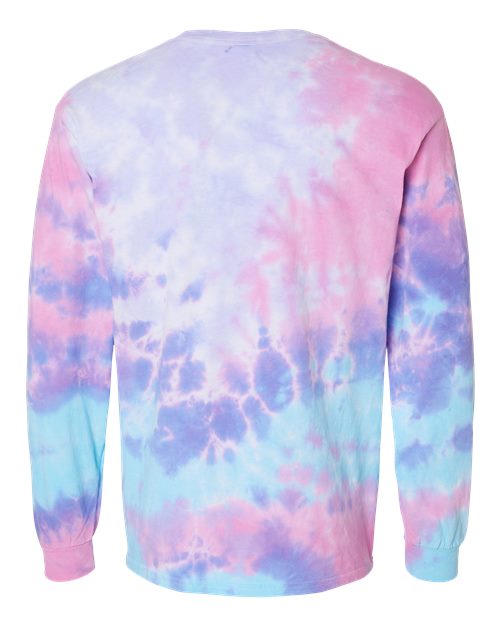 Youth Tie-Dyed Long Sleeve T-Shirt - Cotton Candy