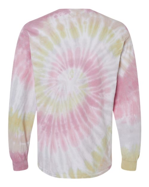 Youth Tie-Dyed Long Sleeve T-Shirt - Desert Rose