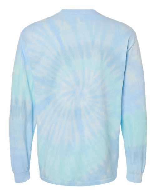 Youth Tie-Dyed Long Sleeve T-Shirt - Lagoon