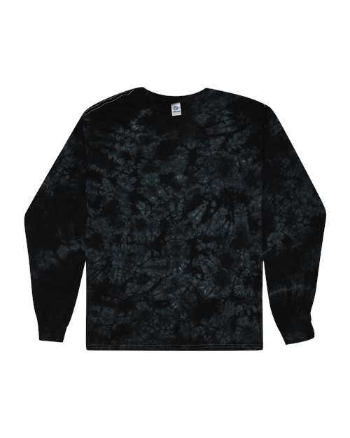 Unisex Crystal Wash Long Sleeve T-Shirt - Crystal Black