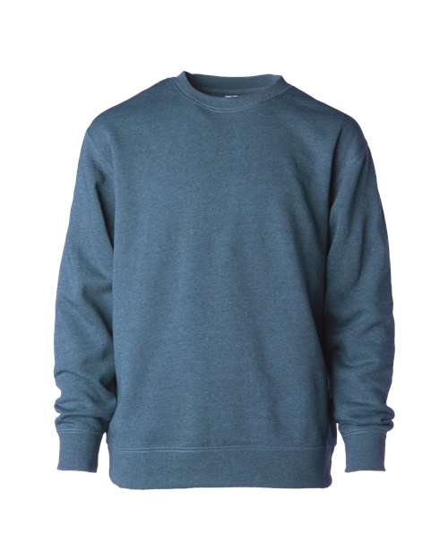 Youth Lightweight Special Blend Crewneck Sweatshirt - Storm Blue Heather