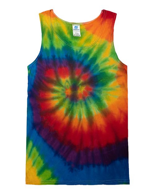 Unisex Tie-Dyed Tank Top - Prism