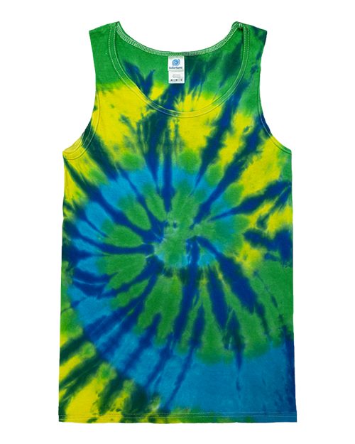 Unisex Tie-Dyed Tank Top - Karma