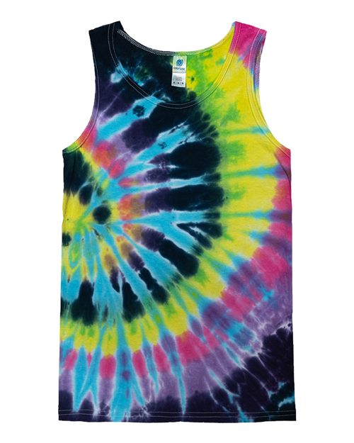 Unisex Tie-Dyed Tank Top - Flashback