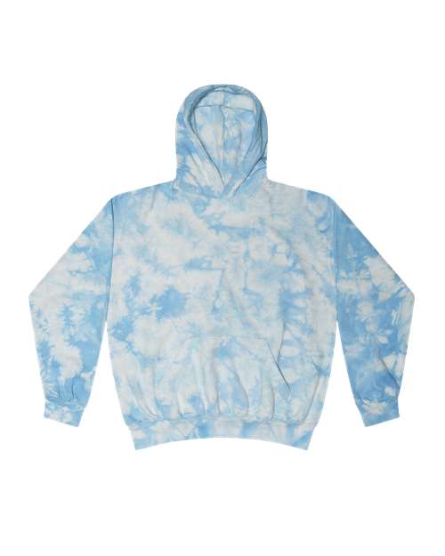 Unisex Crystal Wash Hooded Sweatshirt - Crystal Baby Blue