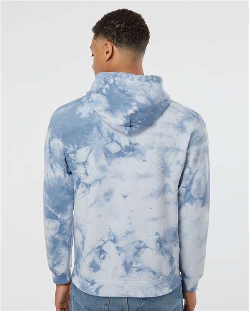 Unisex Crystal Wash Hooded Sweatshirt - Crystal Baby Blue