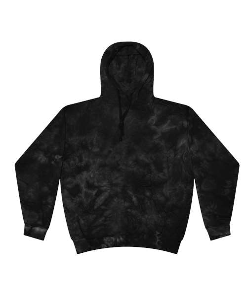 Unisex Crystal Wash Hooded Sweatshirt - Crystal Black