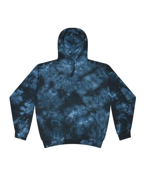 Unisex Crystal Wash Hooded Sweatshirt - Crystal Navy