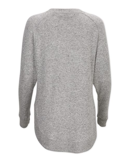 Women's Cuddle Oversize Pullover Sweater - Oxford Heather
