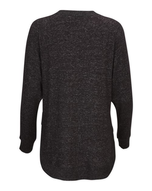 Women's Cuddle Oversize Pullover Sweater - Black Heather