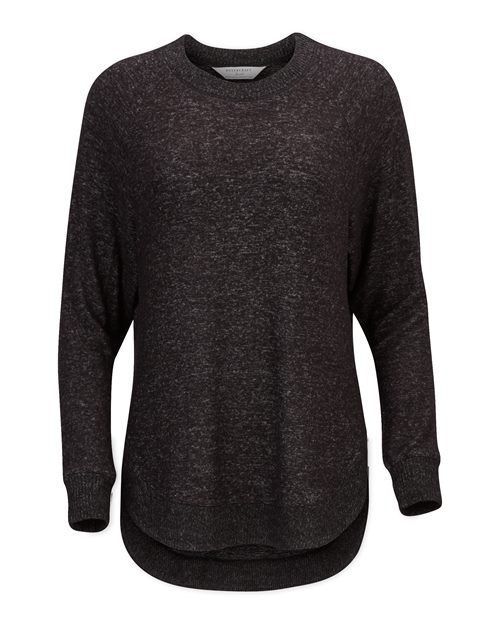 Women's Cuddle Oversize Pullover Sweater - Black Heather