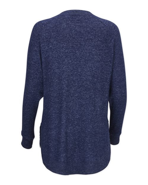 Women's Cuddle Oversize Pullover Sweater - Navy Heather