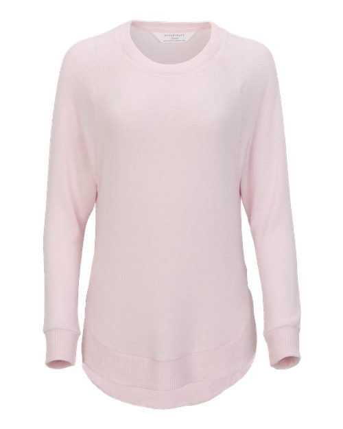 Women's Cuddle Oversize Pullover Sweater - Pink Serenity
