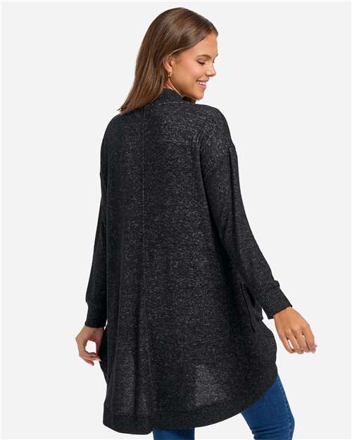 Women's Cuddle Cardigan - Black Heather