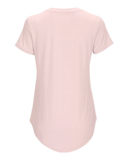 Women's Bamboo Scoop Neck T-Shirt - Pink Serenity