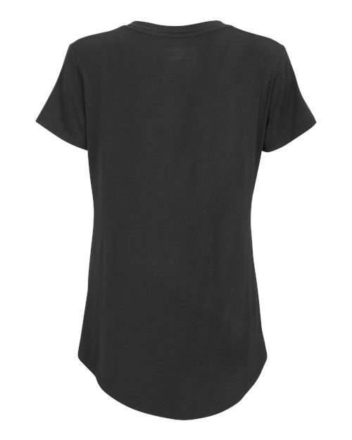 Women's Bamboo Scoop Neck T-Shirt - Black