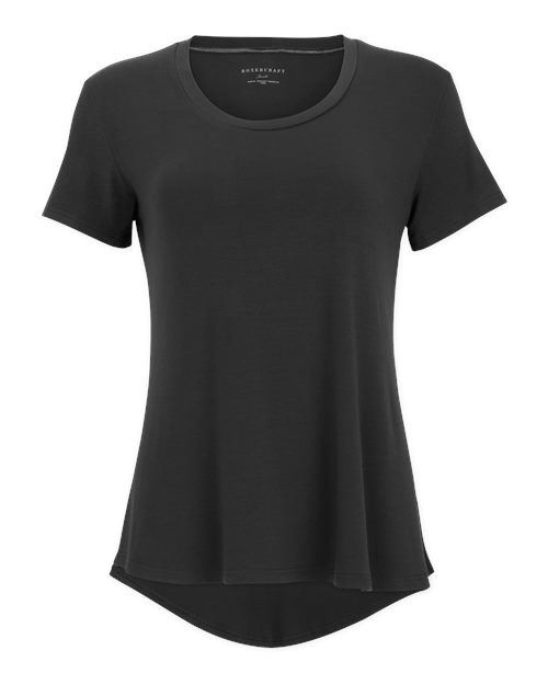 Women's Bamboo Scoop Neck T-Shirt - Black