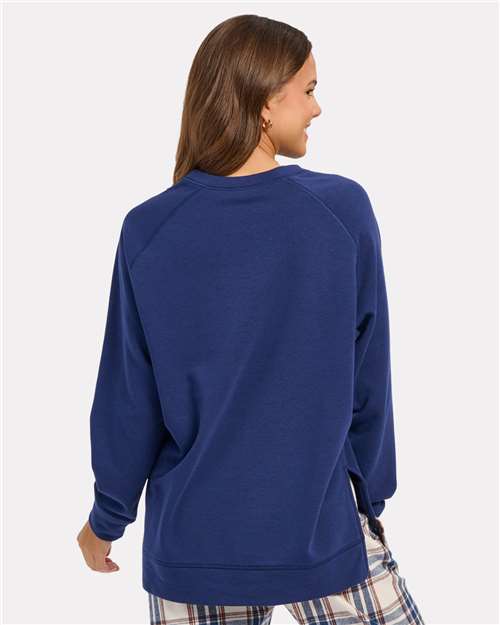 Women's Harlow French Terry Crewneck Sweatshirt - Navy Heather