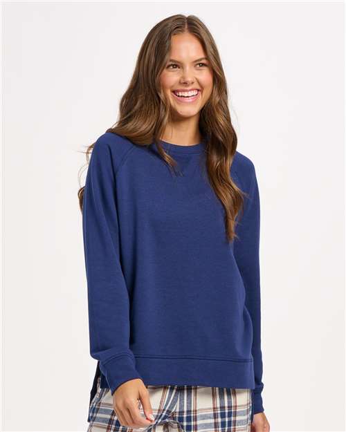 Women's Harlow French Terry Crewneck Sweatshirt - Navy Heather