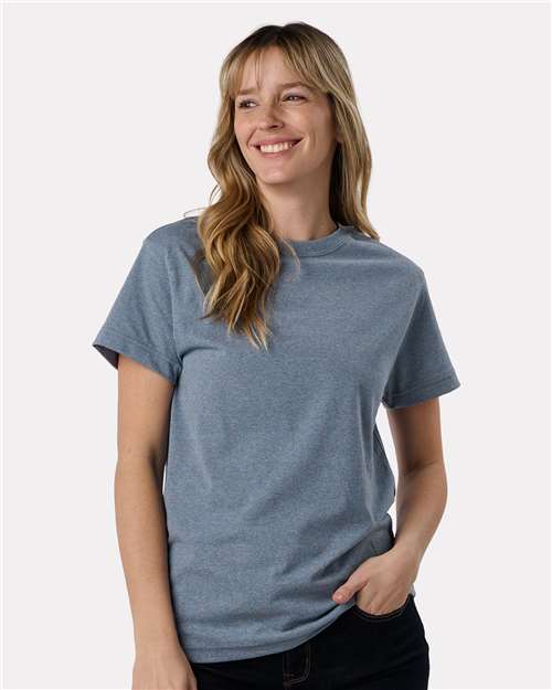 Men's Eco T-Shirt - Blue Rainbow