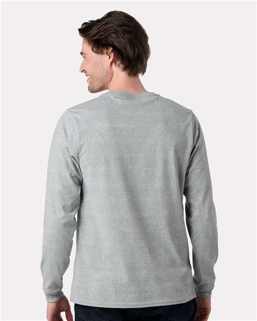 Unisex Eco Long Sleeve T-Shirt - Ash
