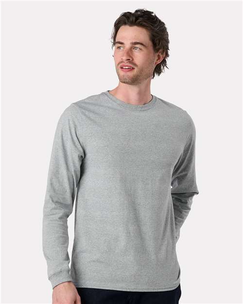 Unisex Eco Long Sleeve T-Shirt - Ash