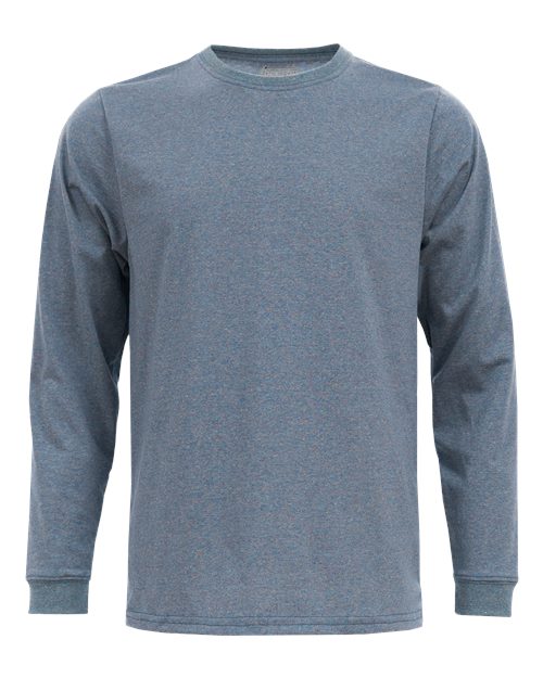 Unisex Eco Long Sleeve T-Shirt - Blue Rainbow