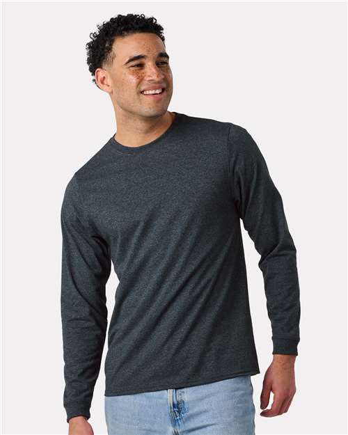 Unisex Eco Long Sleeve T-Shirt - Charcoal