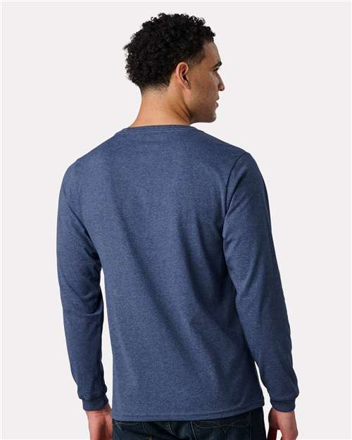 Unisex Eco Long Sleeve T-Shirt - Cobalt