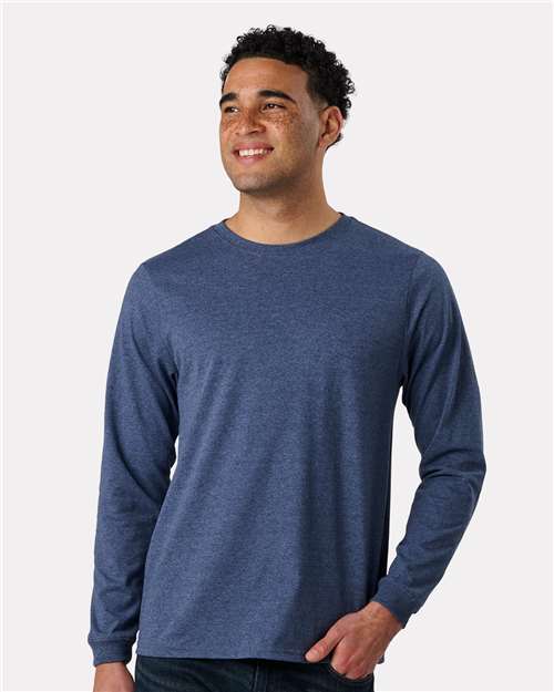 Unisex Eco Long Sleeve T-Shirt - Cobalt