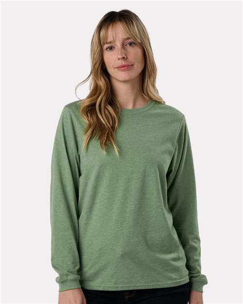Unisex Eco Long Sleeve T-Shirt - Fern