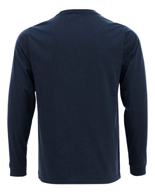 Unisex Eco Long Sleeve T-Shirt - Navy