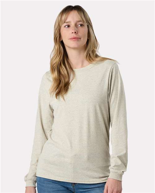 Unisex Eco Long Sleeve T-Shirt - Rainbow