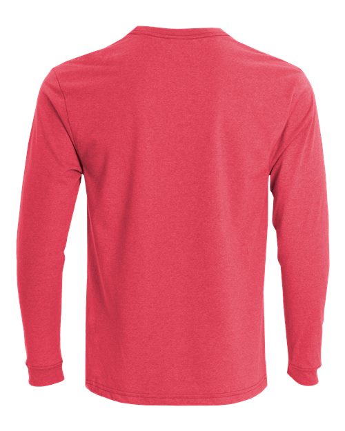 Unisex Eco Long Sleeve T-Shirt - Ruby