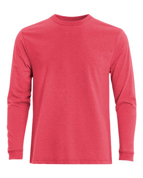 Unisex Eco Long Sleeve T-Shirt - Ruby