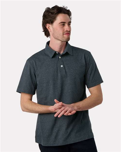 Men's Eco Polo - Charcoal