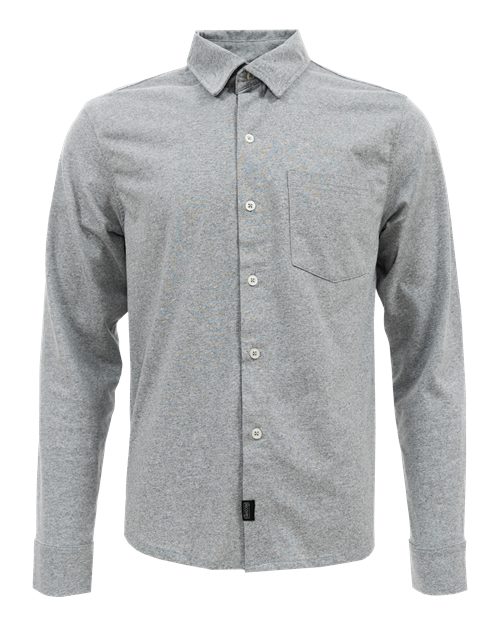 Men's Eco Button Down Shirt - Ash