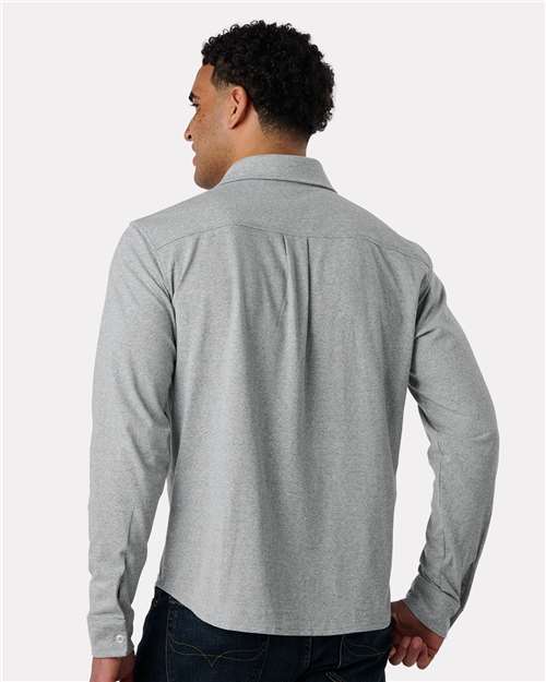 Men's Eco Button Down Shirt - Ash