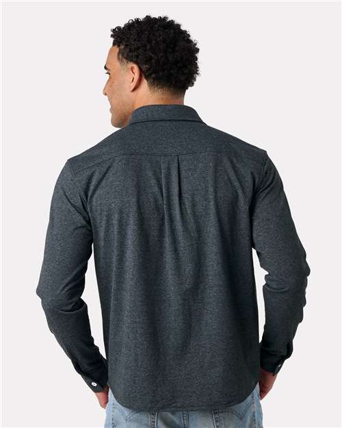 Men's Eco Button Down Shirt - Charcoal